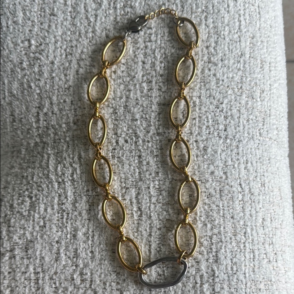 Organic Necklace made with Recycled Aluminum